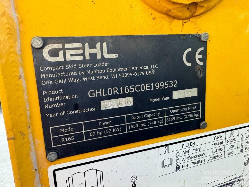 Gehl R 165 滑移轉向裝載機