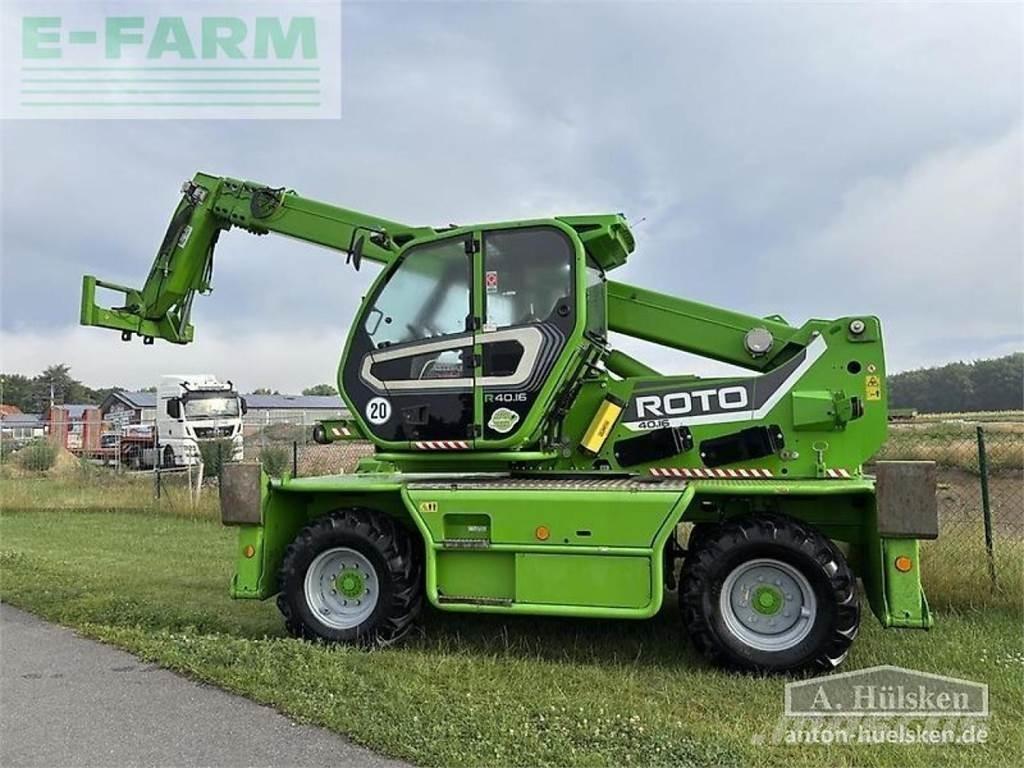 Merlo roto r40.16 農業用伸縮臂裝載機