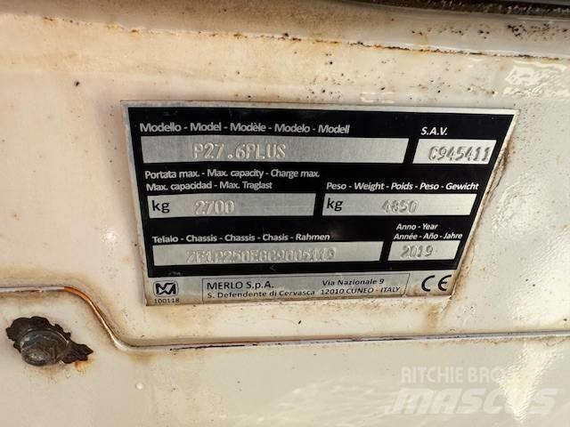 Merlo P27.6 Plus 伸縮臂操作車