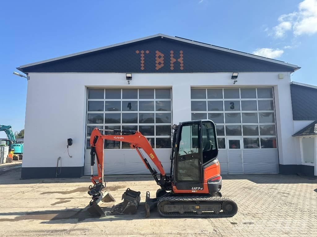 Kubota U 27-4 小型挖土機/掘鑿機<7t(小型挖掘機)