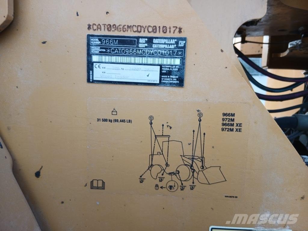 CAT 966 M 輪胎式裝載機