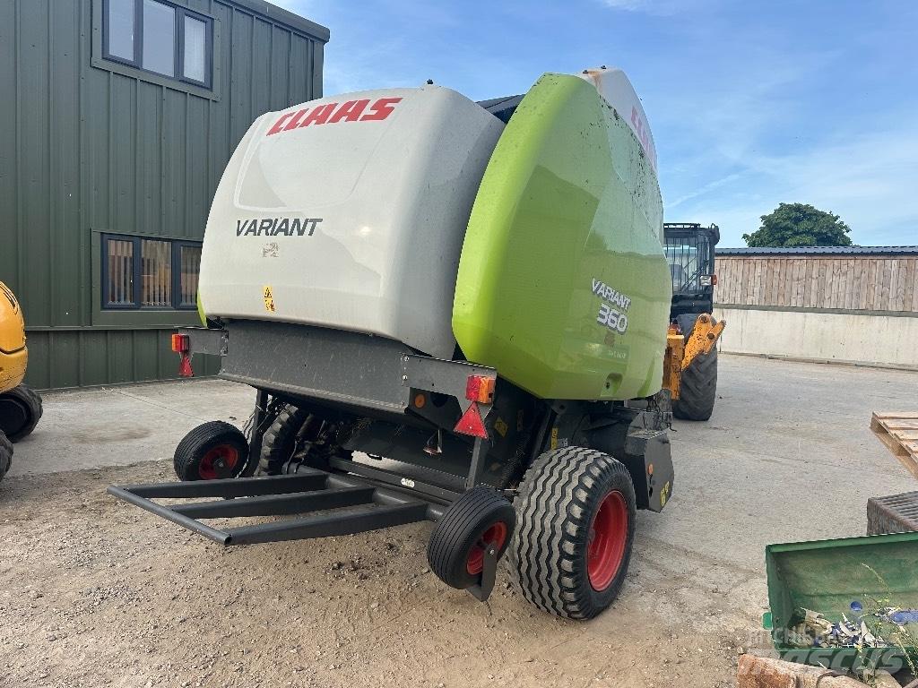 CLAAS Variant 360 圓型牧草打包機