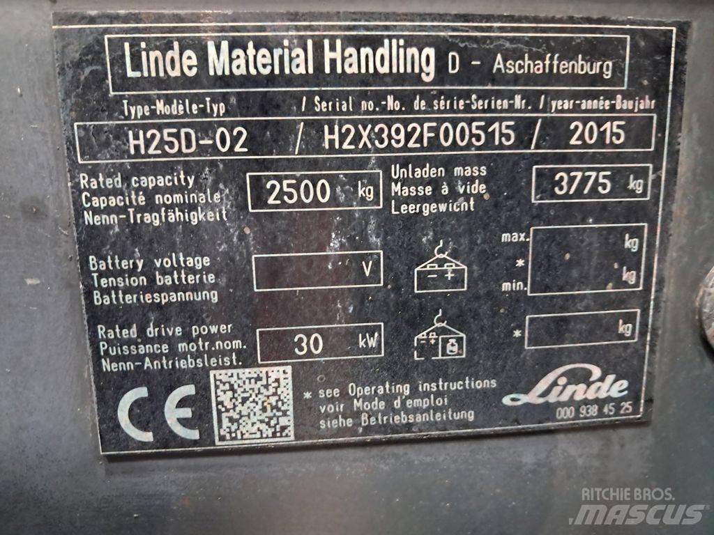 Linde H25D-02 柴油卡車