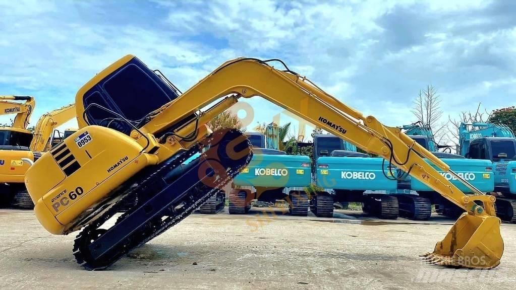 Komatsu PC 60 小型挖土機/掘鑿機<7t(小型挖掘機)