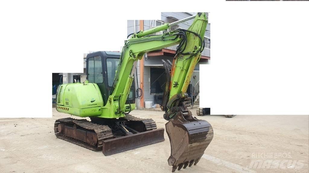 Hyundai ROBEX 555 中型挖土機/掘鑿機/挖掘機 7t-12t