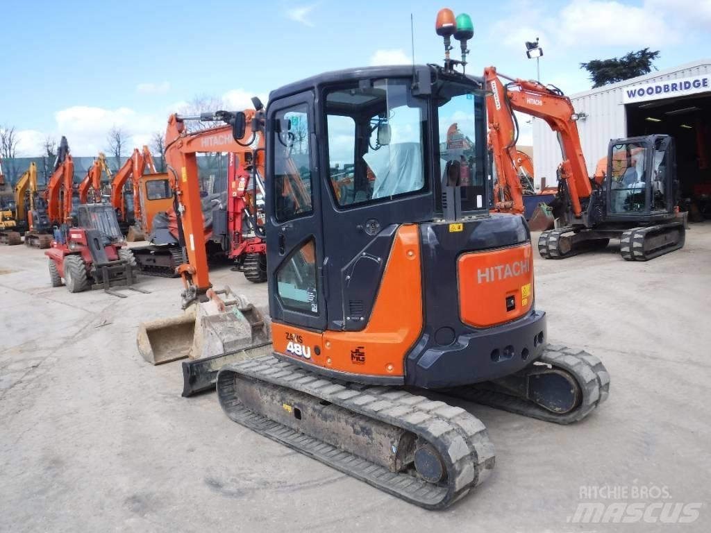 Hitachi ZX48U-6 小型挖土機/掘鑿機<7t(小型挖掘機)
