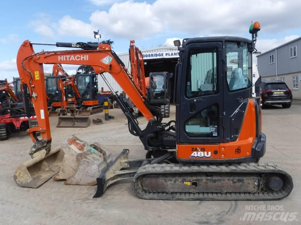 Hitachi ZX48U-6 小型挖土機/掘鑿機<7t(小型挖掘機)