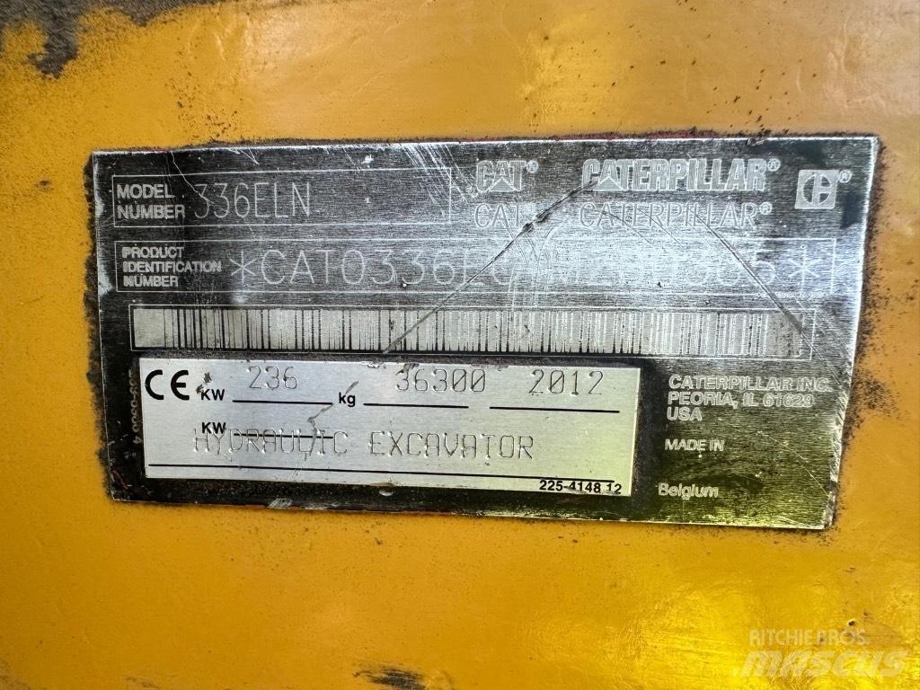 CAT 336 ELN 履帶式 挖土機/掘鑿機/挖掘機