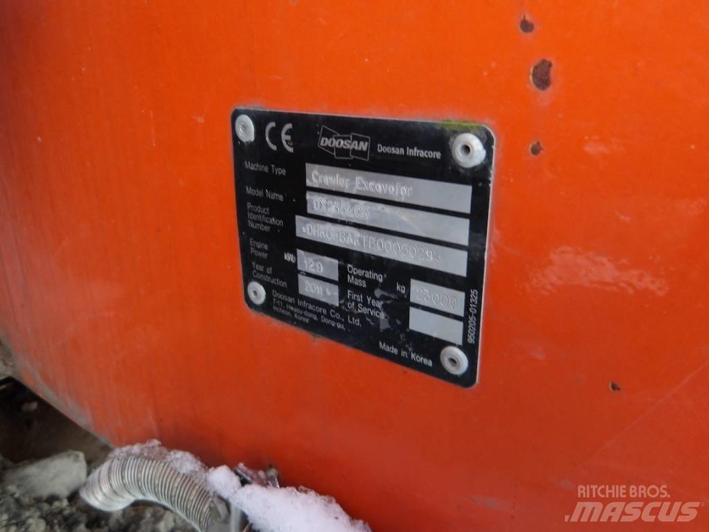 Doosan DX 235 LCR 履帶式 挖土機/掘鑿機/挖掘機