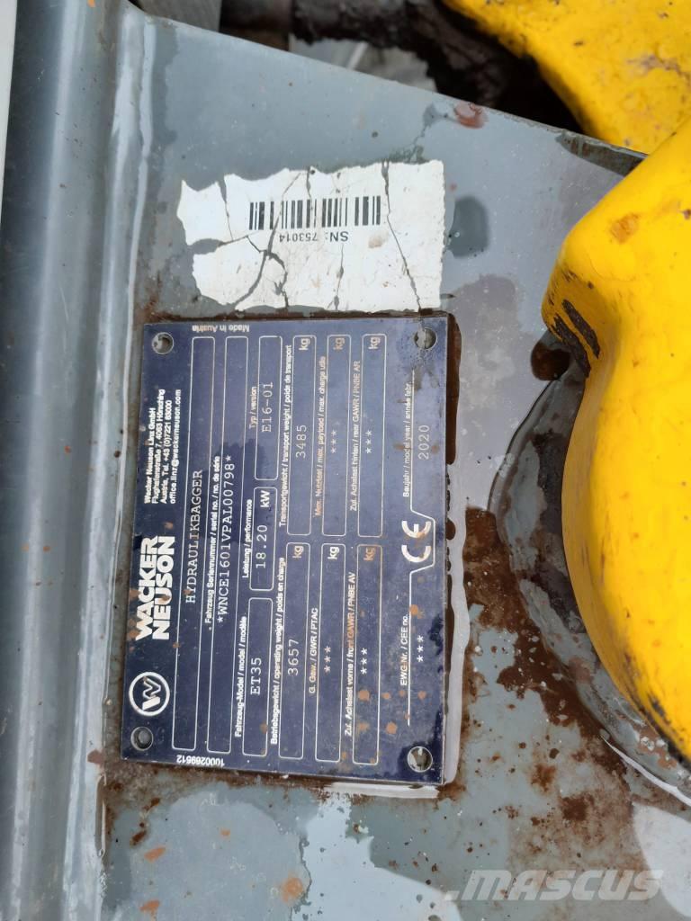 Wacker Neuson ET 35 履帶式 挖土機/掘鑿機/挖掘機