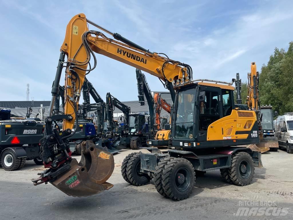 Hyundai HW140 旋轉式挖土機/掘鑿機/挖掘機