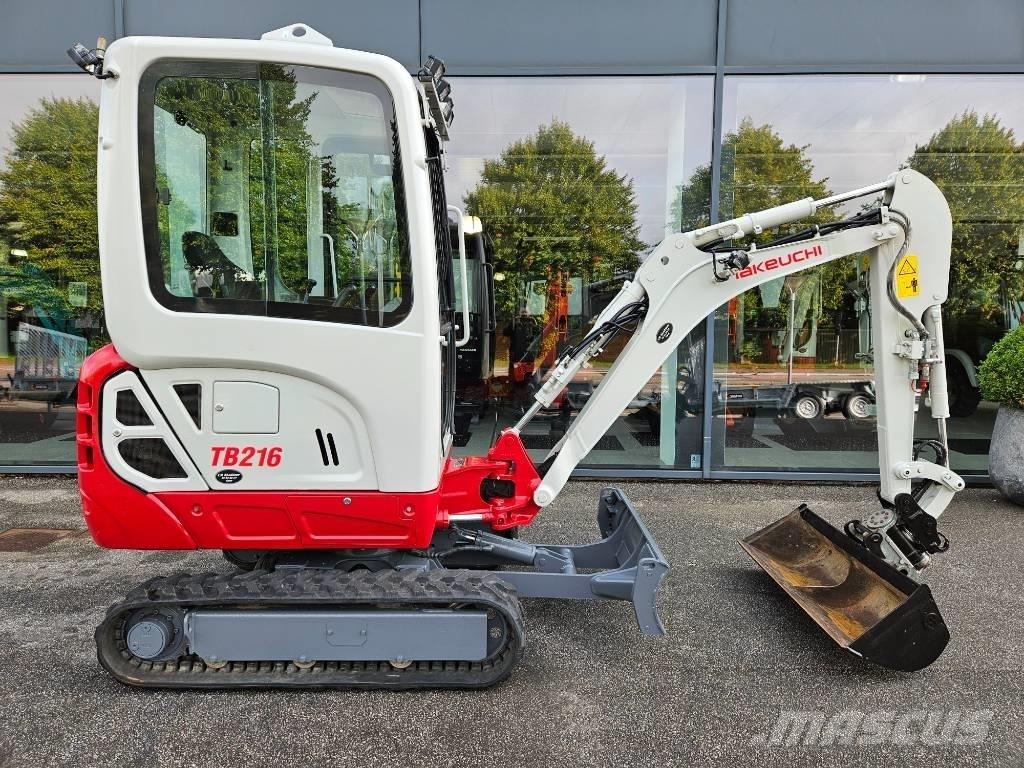 Takeuchi TB 216 小型挖土機/掘鑿機<7t(小型挖掘機)