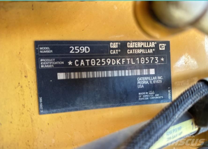 CAT 259 D 滑移轉向裝載機