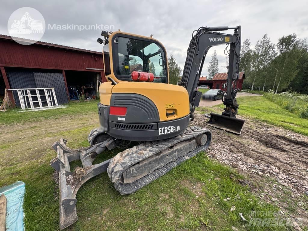 Volvo ECR 58 小型挖土機/掘鑿機<7t(小型挖掘機)