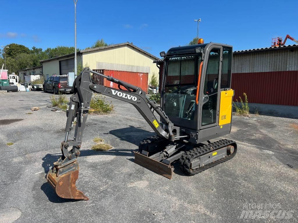 Volvo EC 18 E 小型挖土機/掘鑿機<7t(小型挖掘機)
