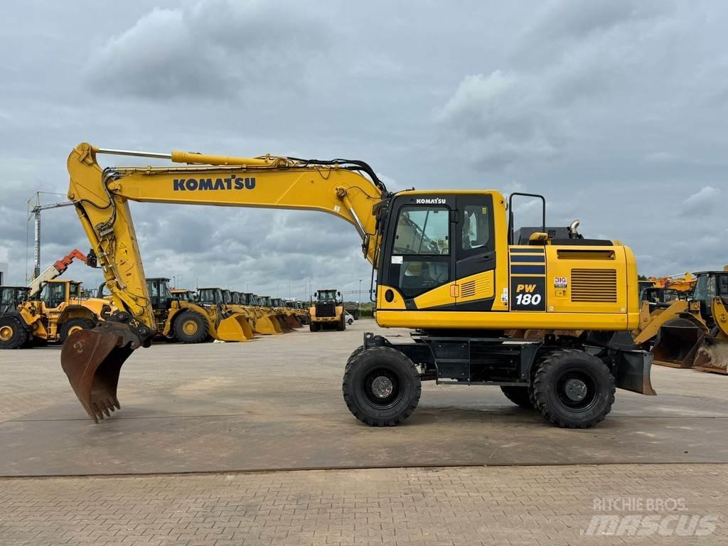 Komatsu PW180-11 旋轉式挖土機/掘鑿機/挖掘機