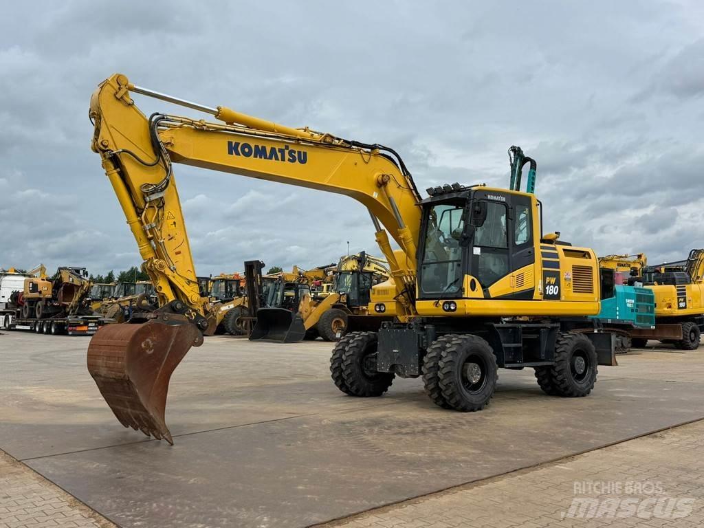 Komatsu PW180-11 旋轉式挖土機/掘鑿機/挖掘機