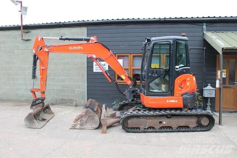 Kubota U 48-4 小型挖土機/掘鑿機<7t(小型挖掘機)