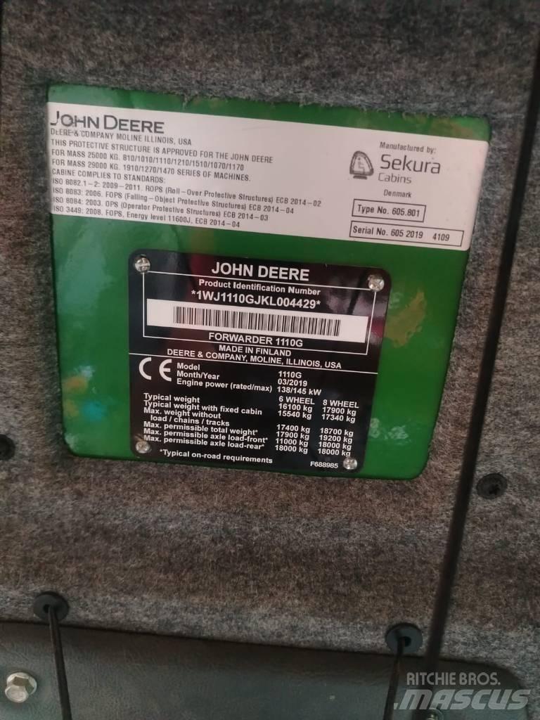John Deere 1110 集運機