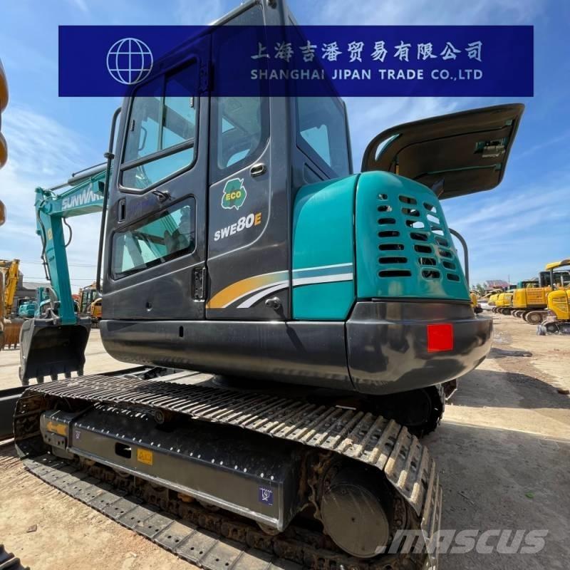 Sunward SWE 80 E 中型挖土機/掘鑿機/挖掘機 7t-12t