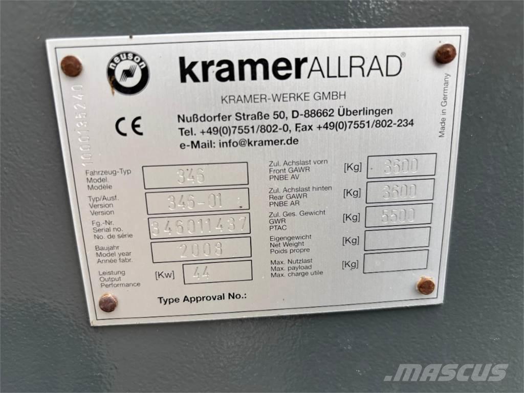 Kramer 750 輪胎式裝載機