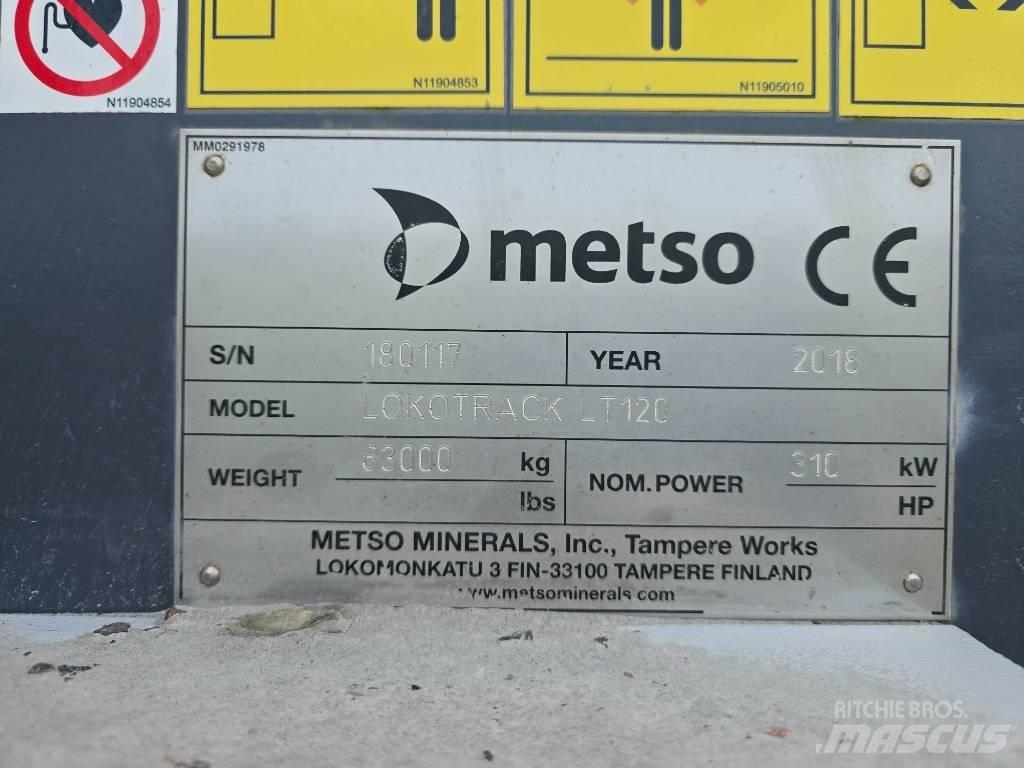 Metso LT 120 移動式壓碎機