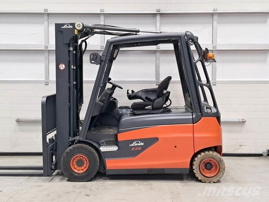 Linde E25L-01 電動堆高機