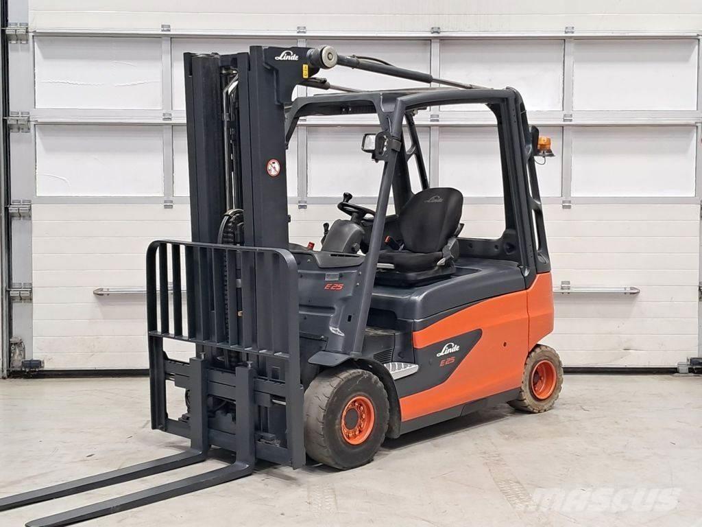 Linde E25L-01 電動堆高機