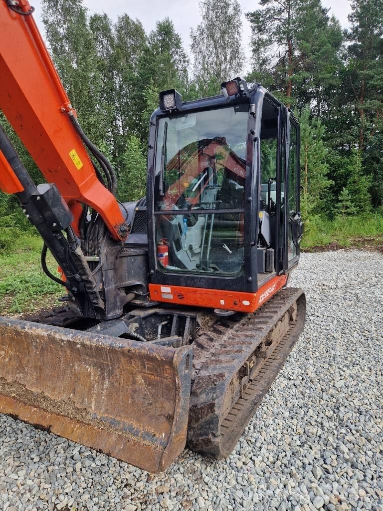 Kubota KX 080-4 中型挖土機/掘鑿機/挖掘機 7t-12t