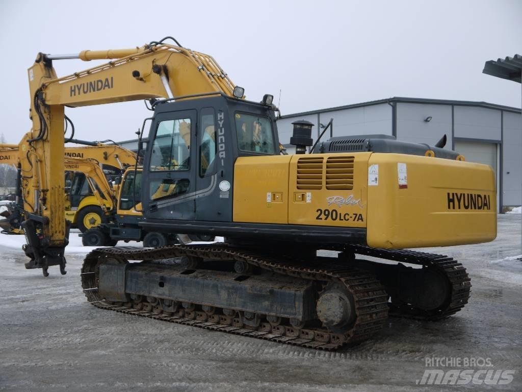 Hyundai R 290 LC-7A 履帶式 挖土機/掘鑿機/挖掘機