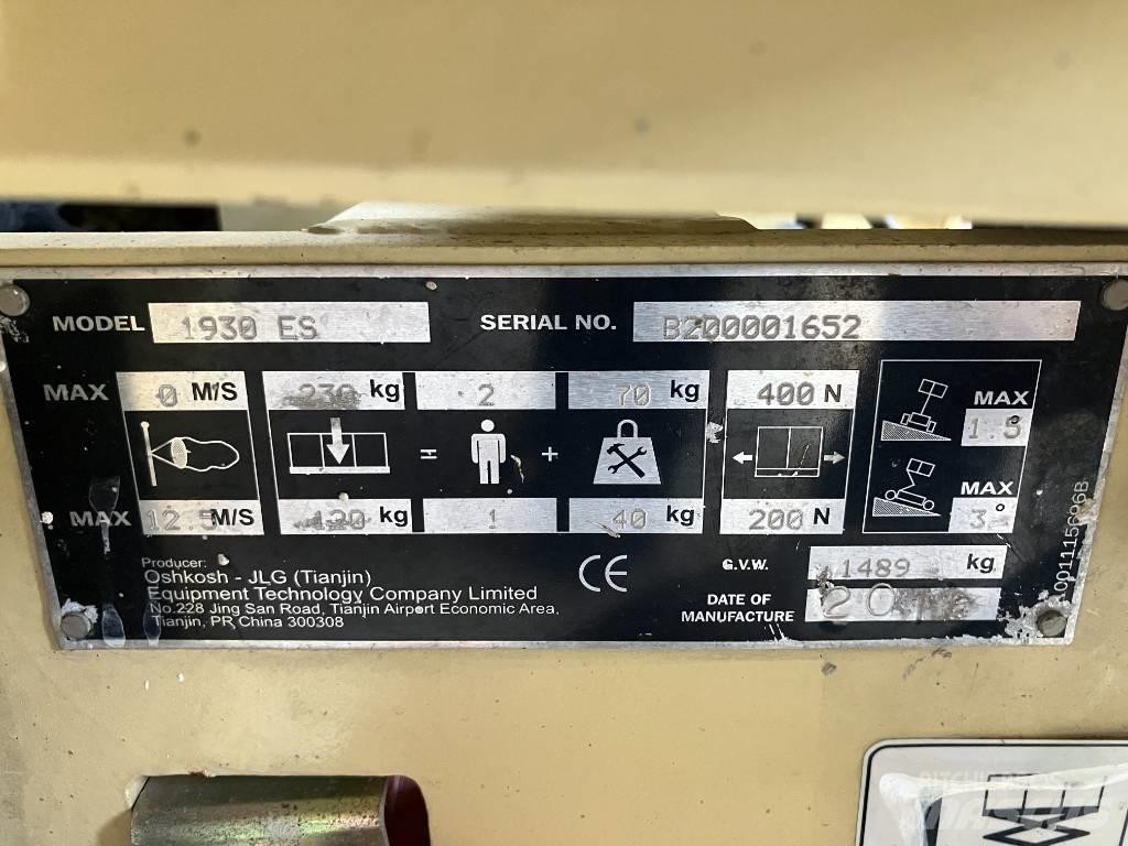 JLG 1930 ES 剪式升降機