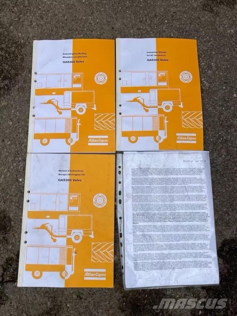 Atlas Copco QAS 300 柴油發電機