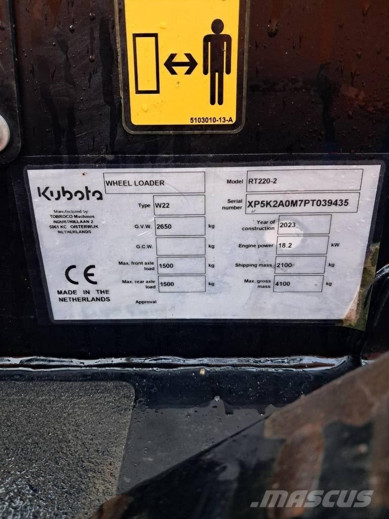 Kubota RT 220-2e 小型裝載機