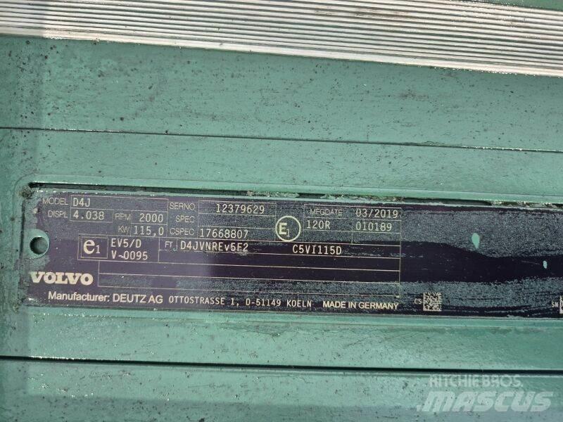 Volvo D4J 引擎/發動機