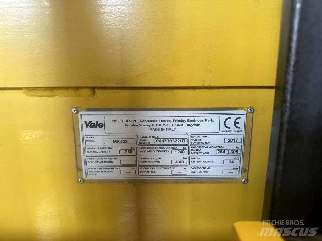 Yale MS12 行走控制式堆積機