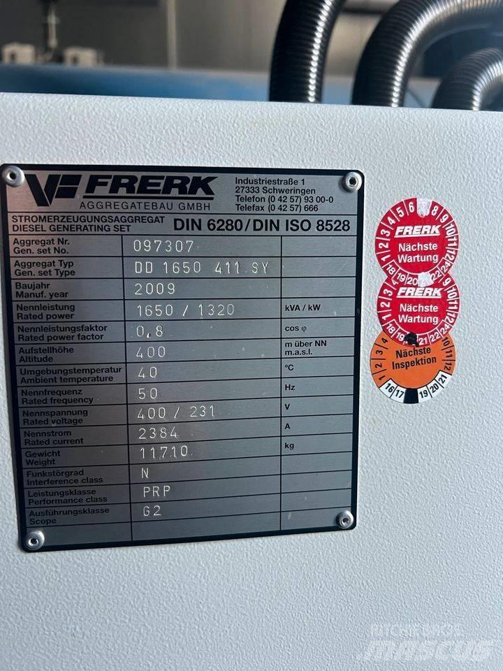 MTU 1650 KVA 柴油發電機