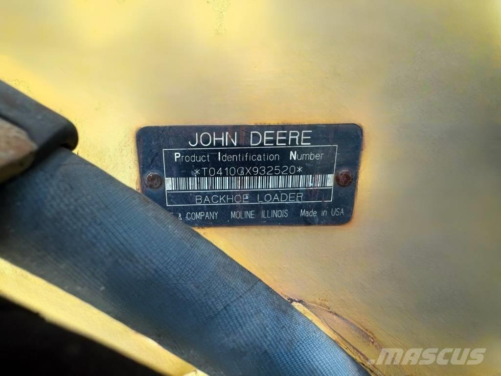John Deere 410 G 反鏟裝載機