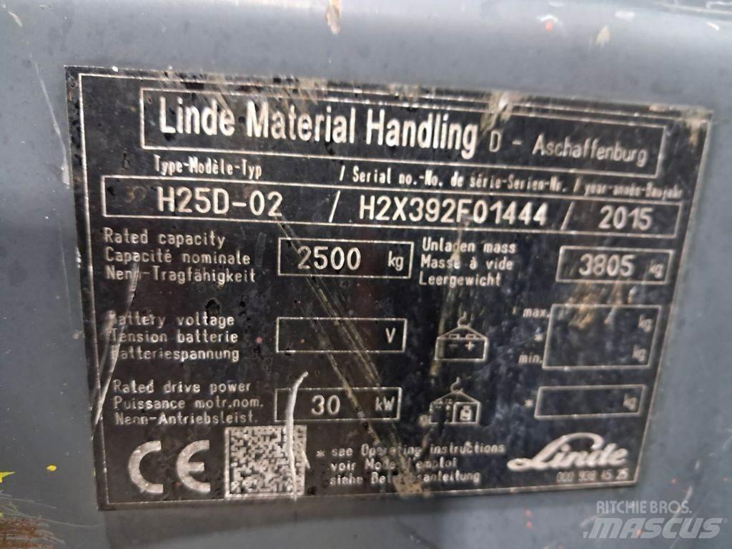 Linde H25D-02 柴油卡車