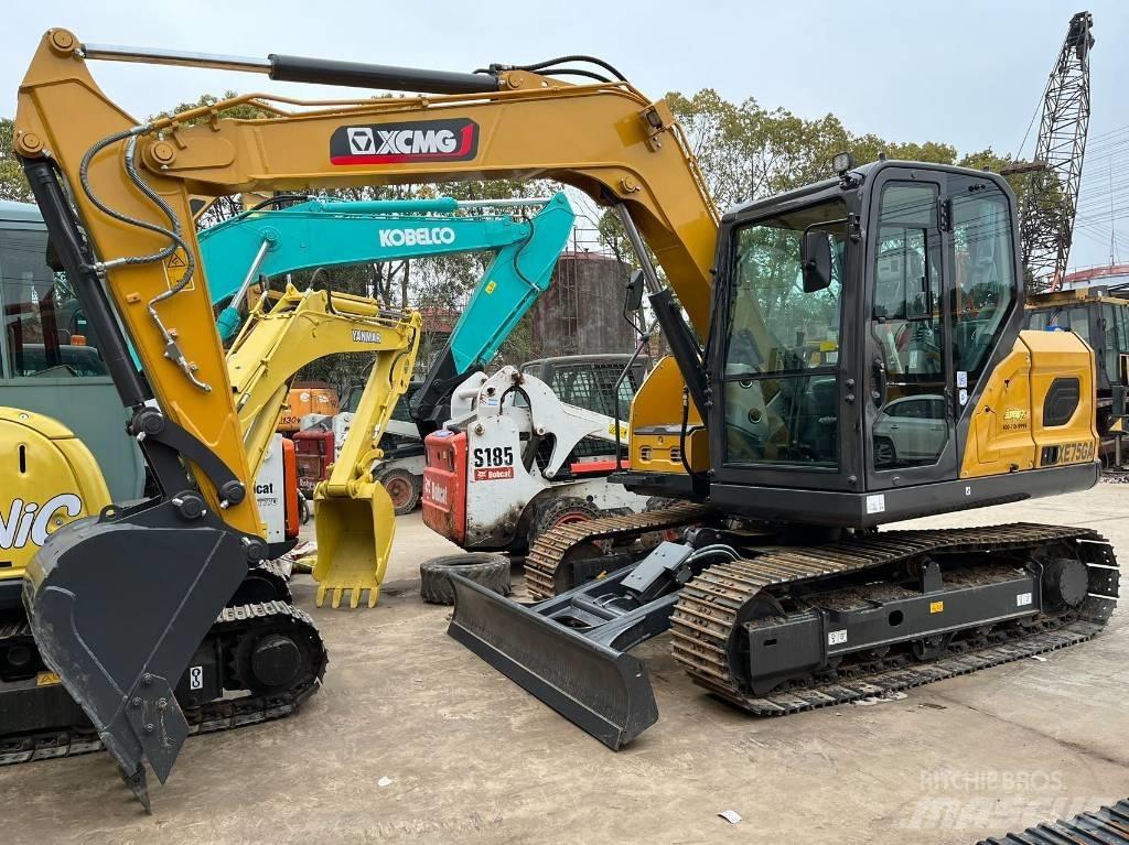 XCMG XE 75 D 中型挖土機/掘鑿機/挖掘機 7t-12t