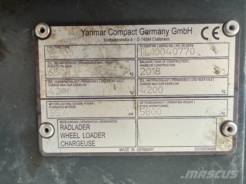 Terex Schaeff TL100 輪胎式裝載機