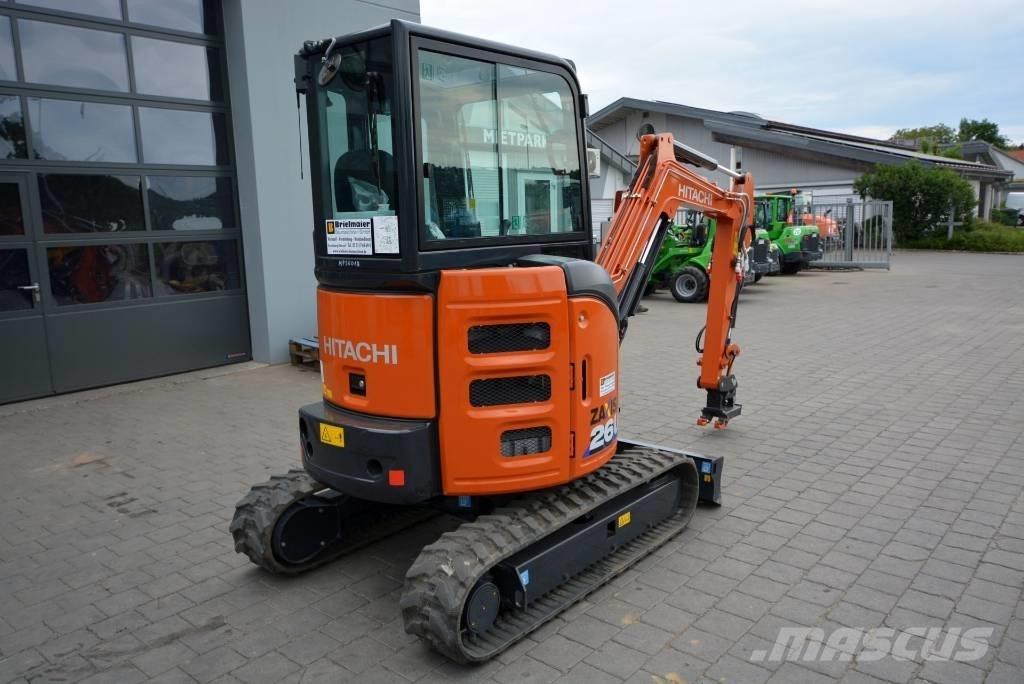 Hitachi ZX 26 U-6 小型挖土機/掘鑿機<7t(小型挖掘機)