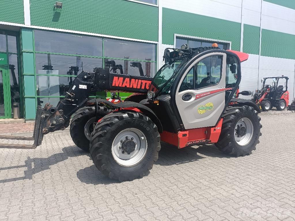 Manitou MLT 737 農業用伸縮臂裝載機