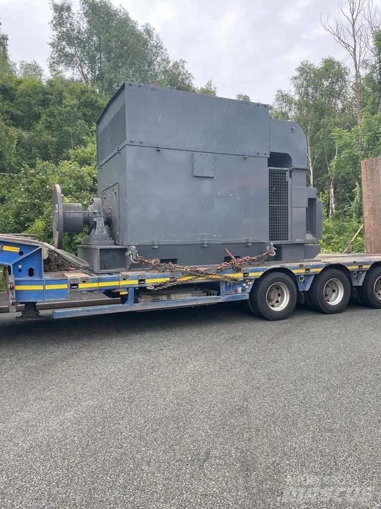  Brush 3100kW Motor 廢棄物/回收與採石設備備件