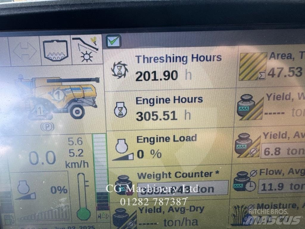 New Holland CX 880 聯合收穫機