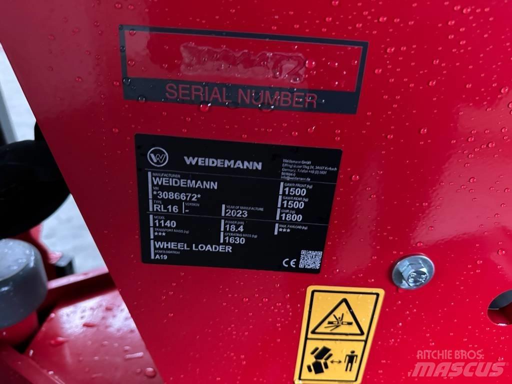 Weidemann 1140 小型裝載機