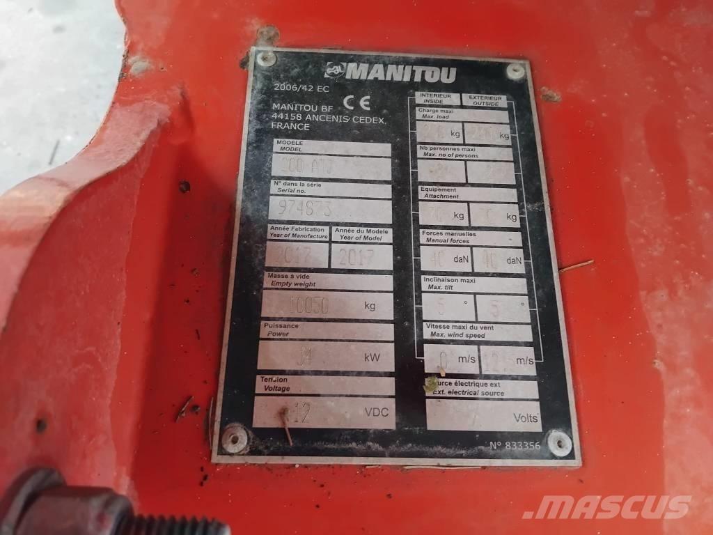 Manitou 200 ATJ 曲臂高空作業車