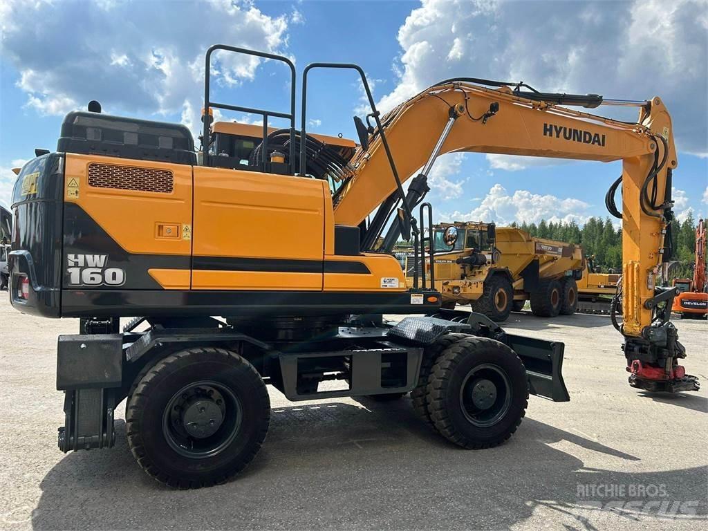 Hyundai HW160 旋轉式挖土機/掘鑿機/挖掘機
