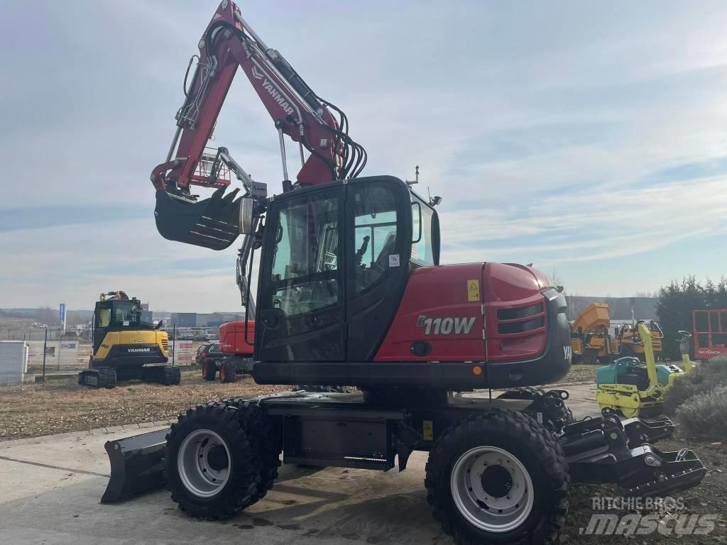 Yanmar B110W 旋轉式挖土機/掘鑿機/挖掘機