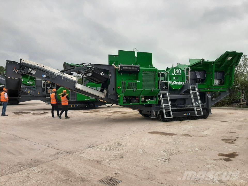 McCloskey J40 移動式壓碎機