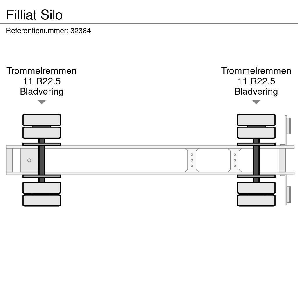  FILLIAT Silo 罐體半拖車